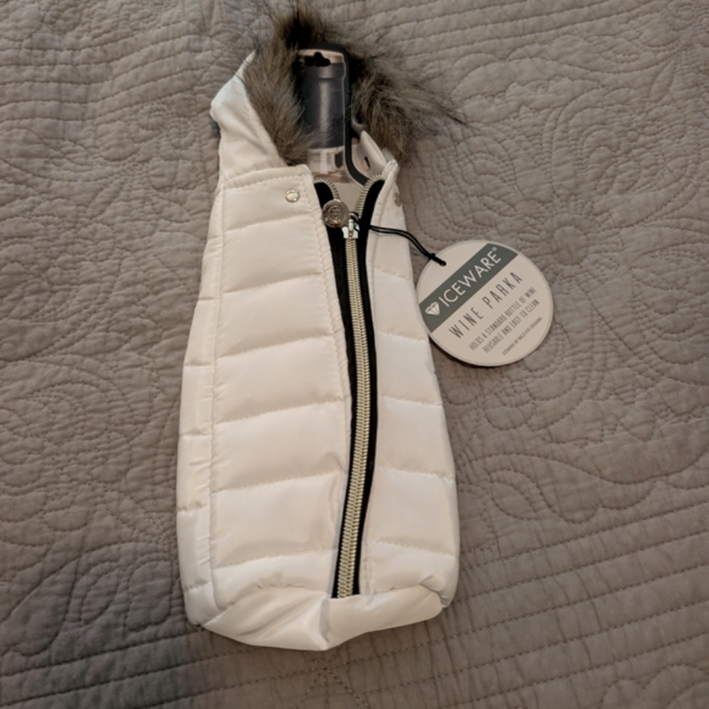 Cream Wine Parka